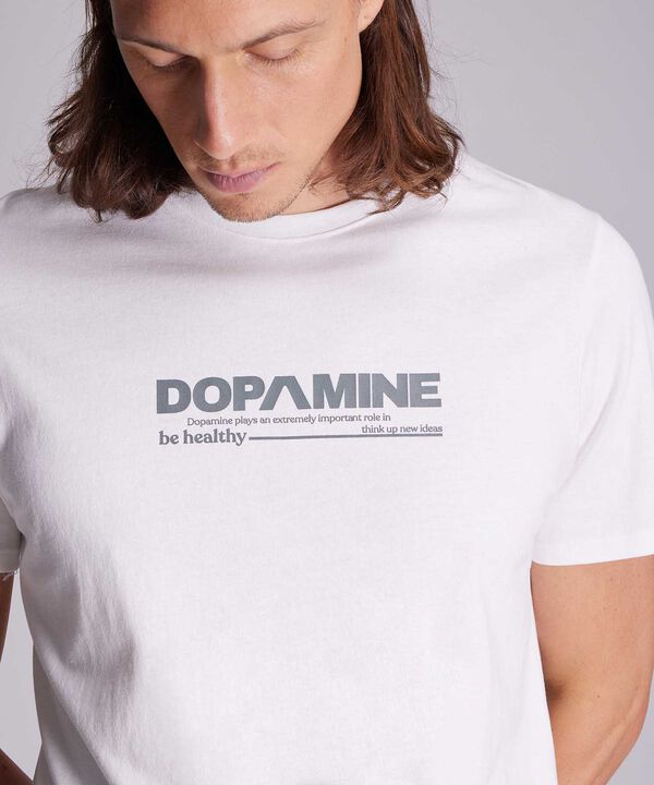 Camiseta Para Hombre Marfil