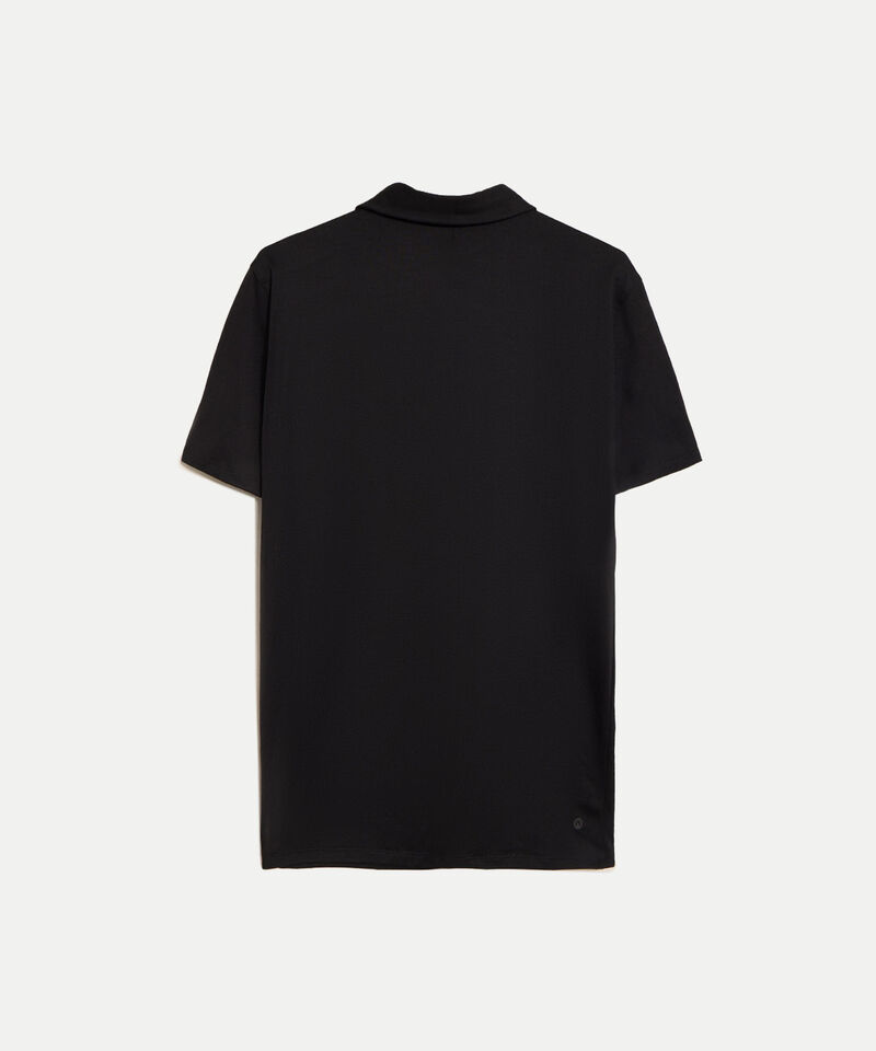 Polo Para Hombre Negro