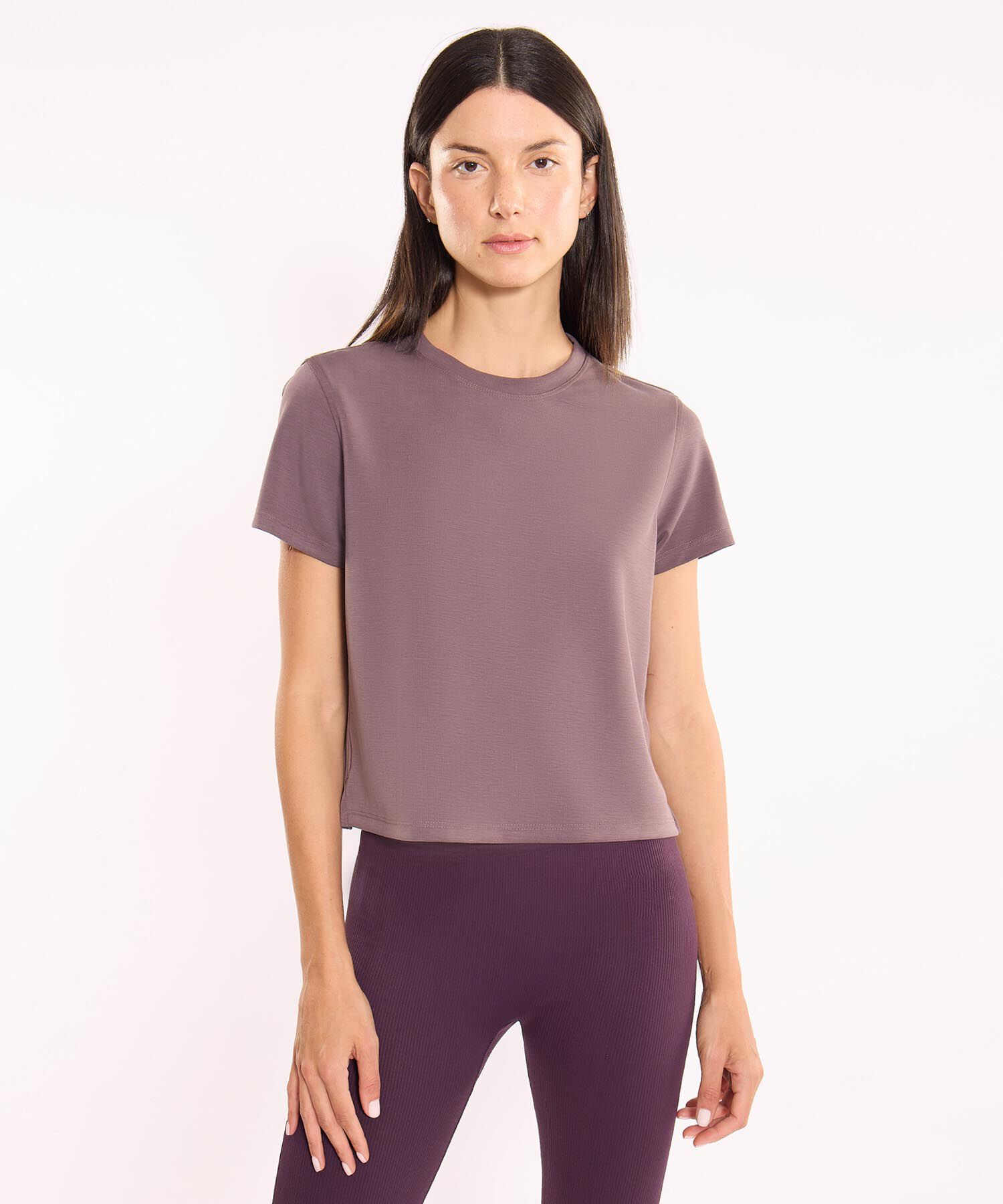 Camiseta Para Mujer Morado