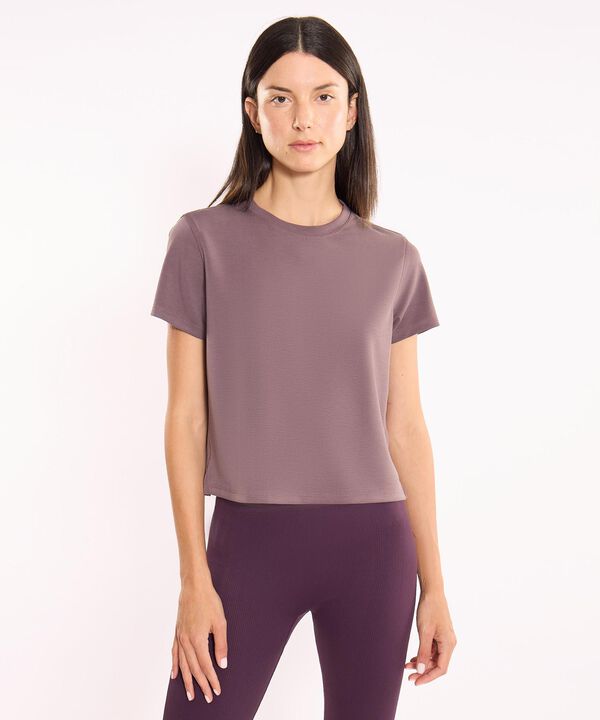 Camiseta Para Mujer Morado