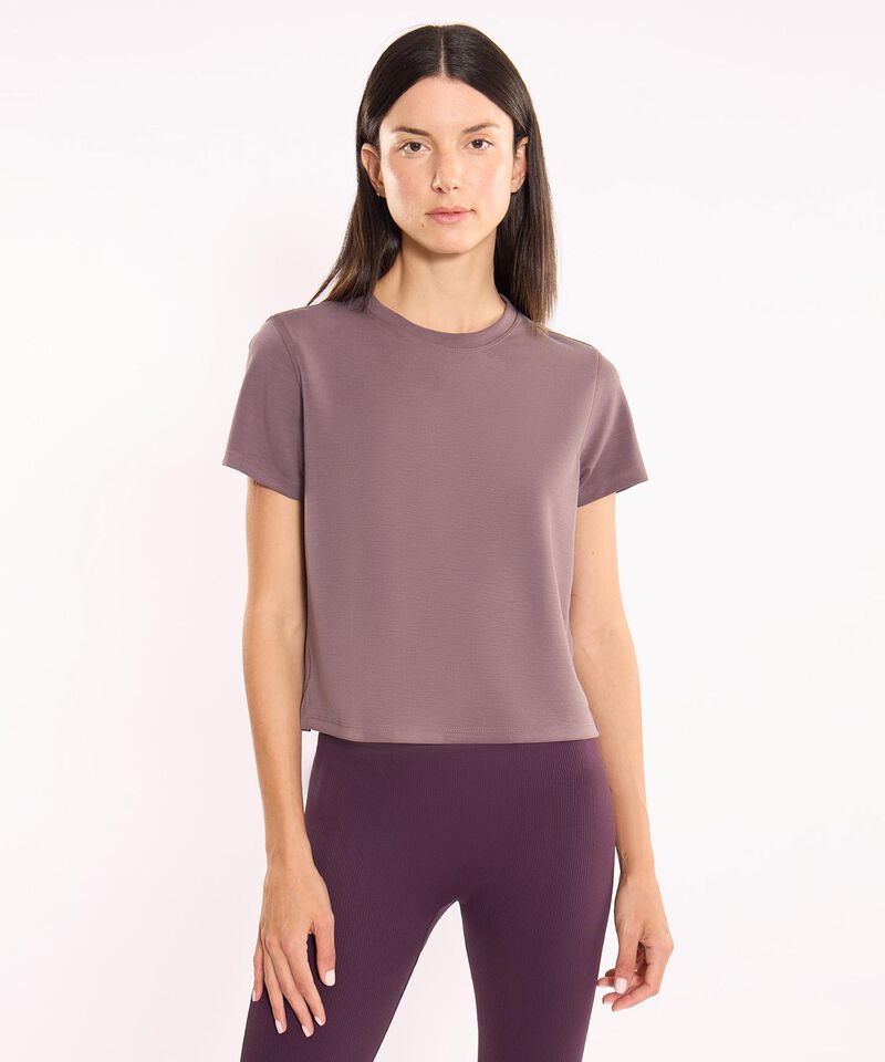 Camiseta Para Mujer Morado