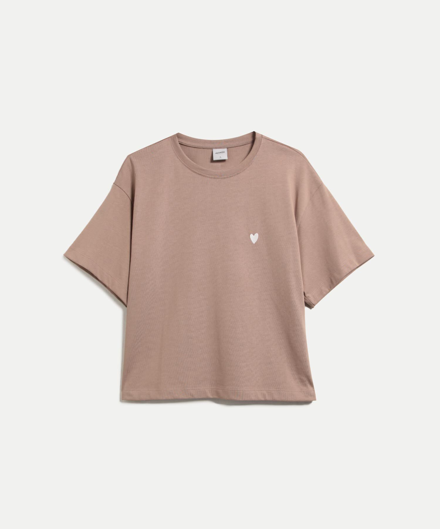 Camiseta Para Mujer Cafe