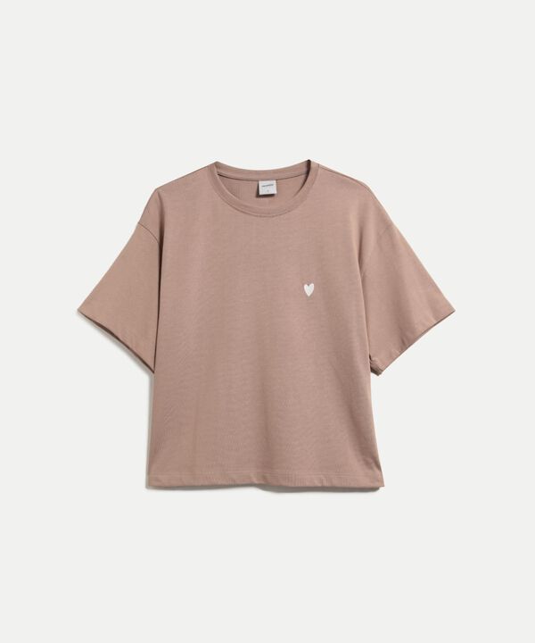 Camiseta Para Mujer Cafe image number null