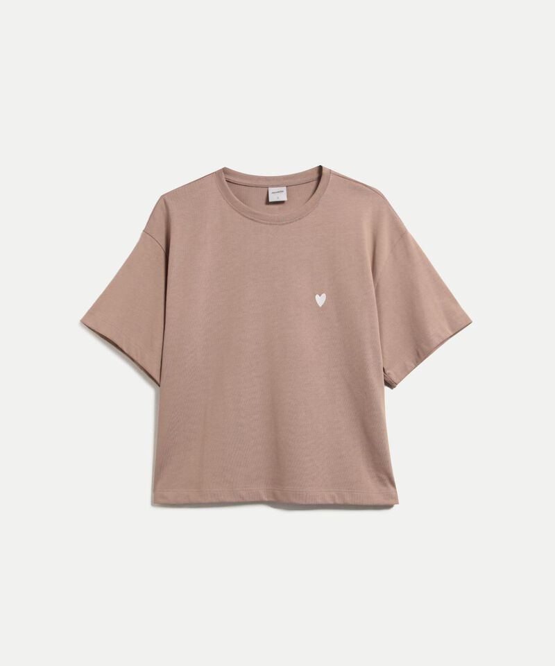 Camiseta Para Mujer Cafe