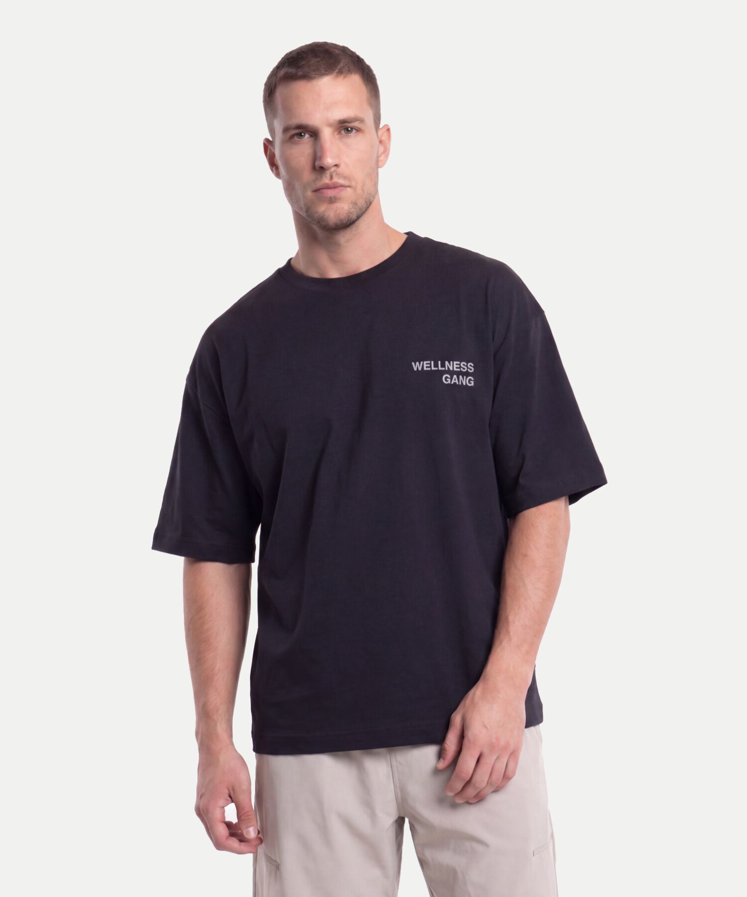 Camiseta Para Hombre Negro
