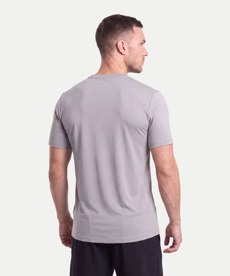 Camiseta Para Hombre Gris