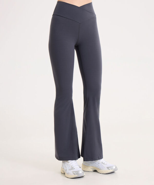 Leggins Para Mujer GrisOscuro image number null