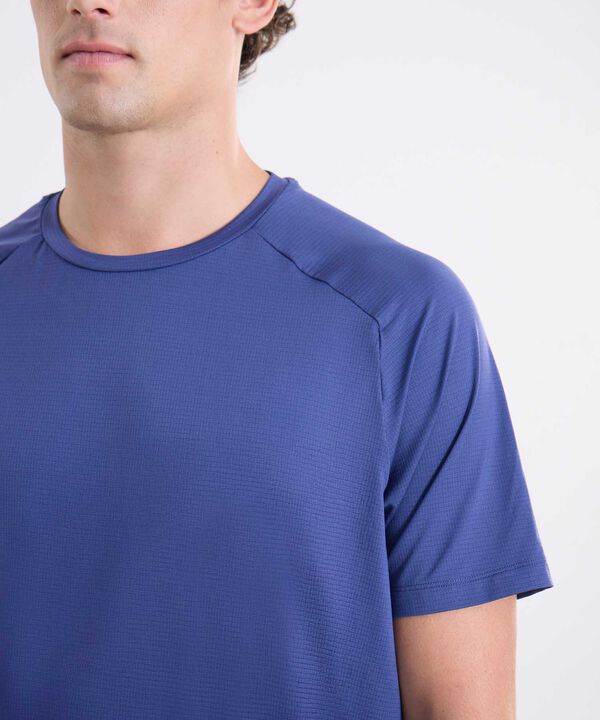 Camiseta Para Hombre AzulOscuro