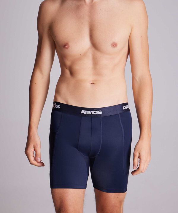 Boxer Para Hombre AzulOscuro image number null