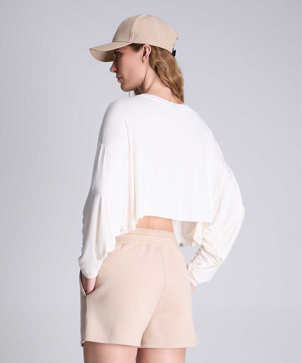 Camiseta Para Mujer Marfil image number null