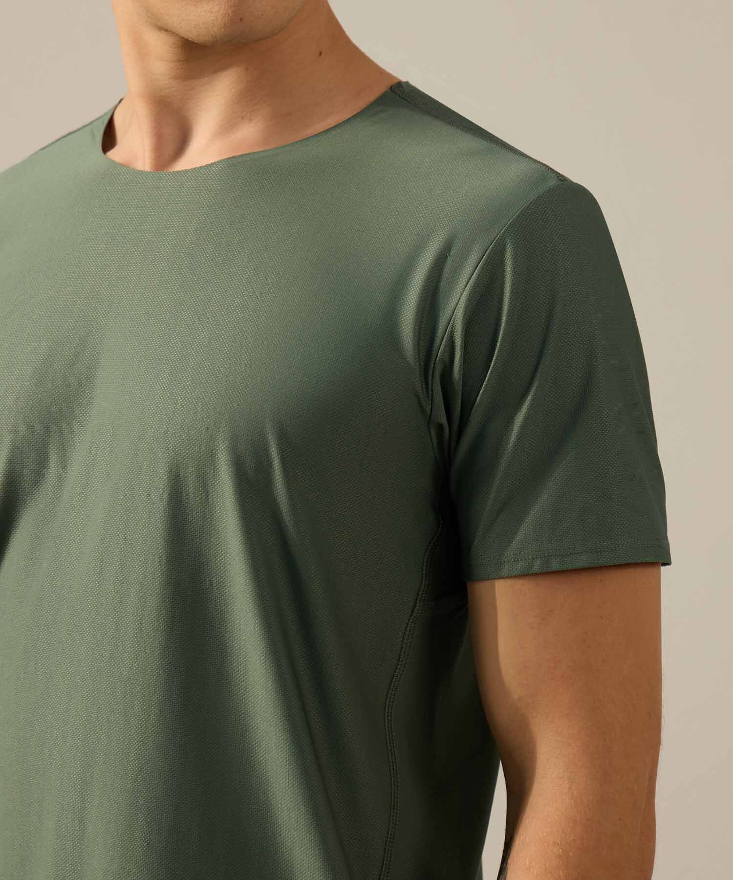 Camiseta Para Hombre Verde