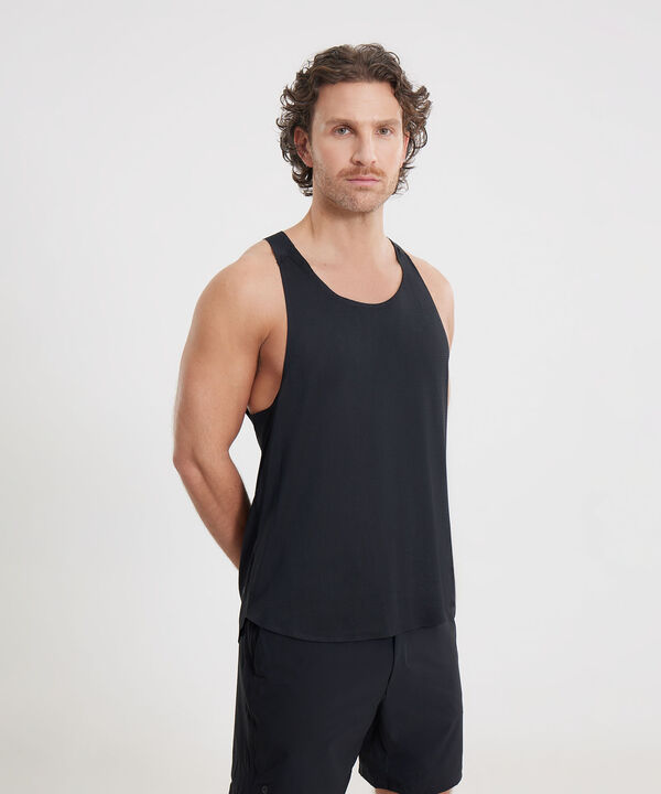 Camiseta Para Hombre Negro image number null