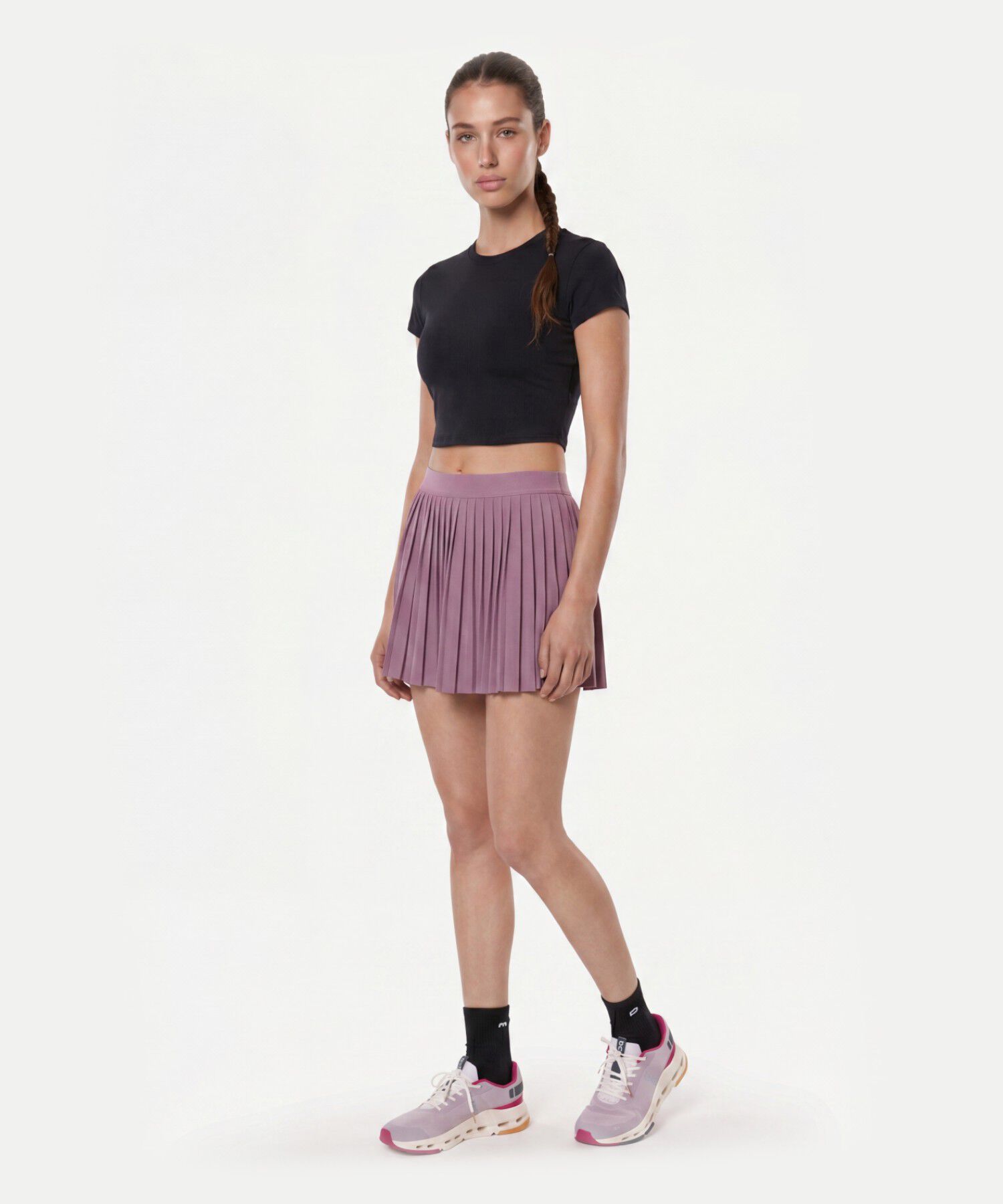 Falda Para Mujer Morado