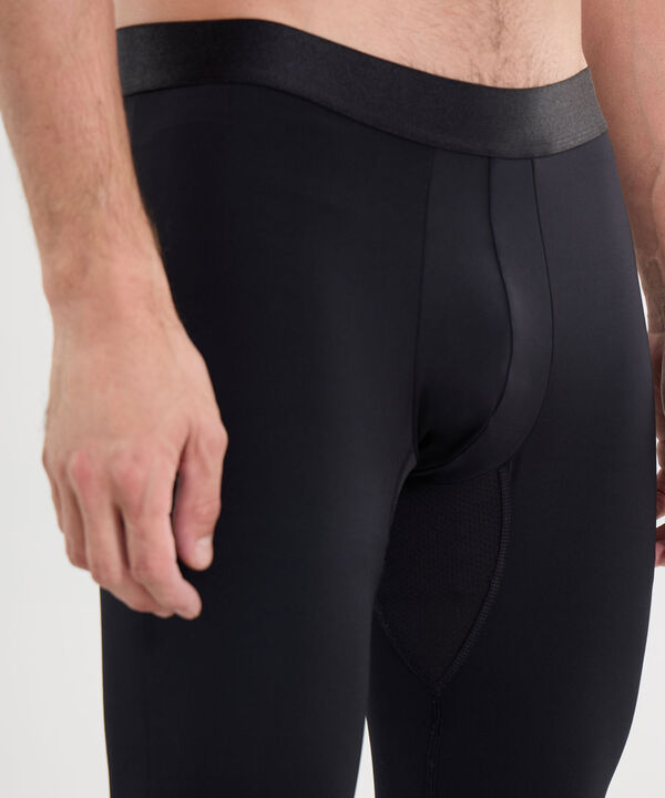 Leggins Para Hombre Negro
