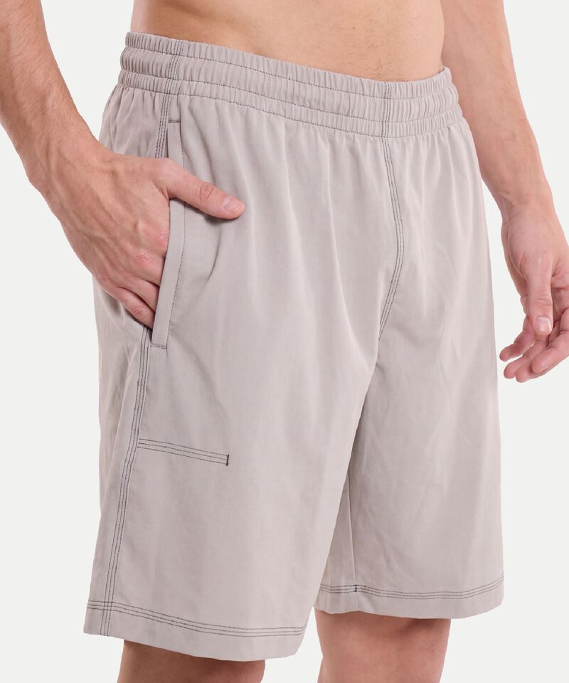 Bermuda Para Hombre Gris