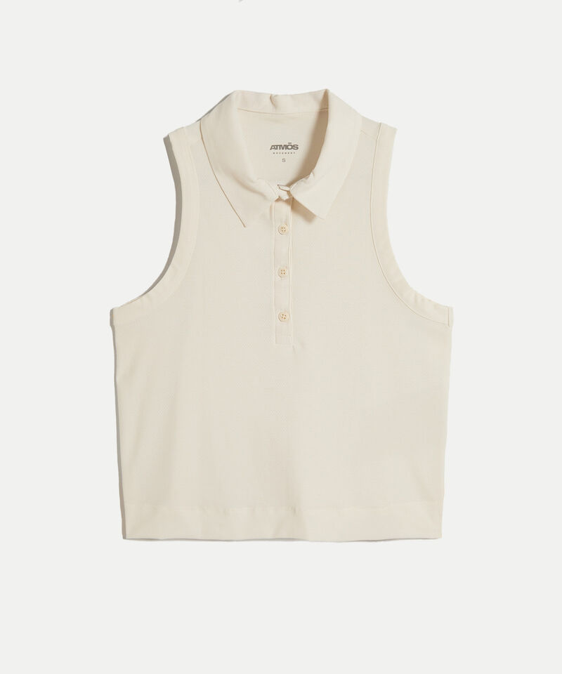 Polo Para Mujer Marfil