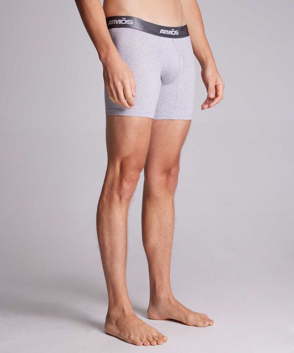 Boxer Para Hombre Gris image number null