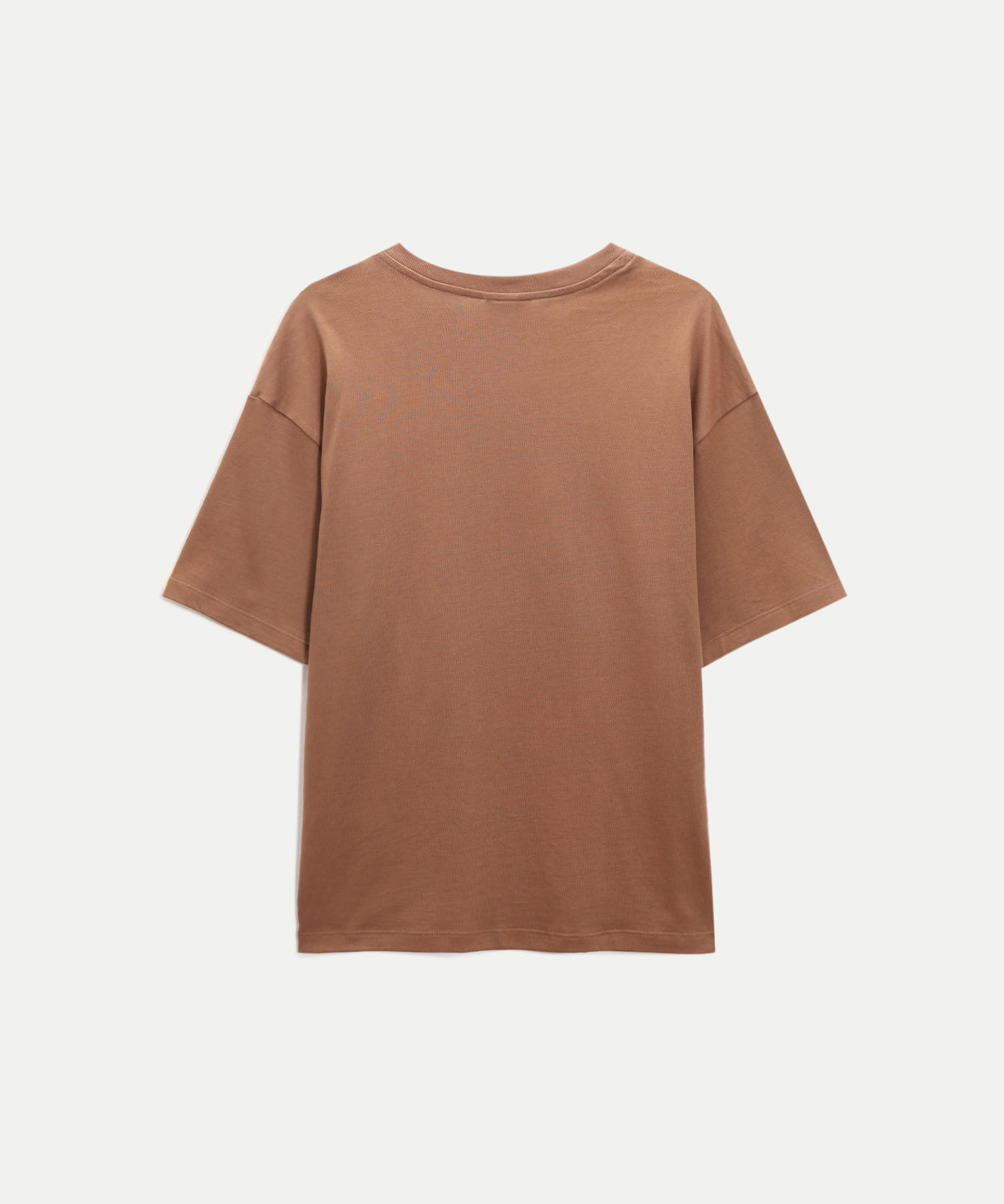 Camiseta Para Hombre Cafe
