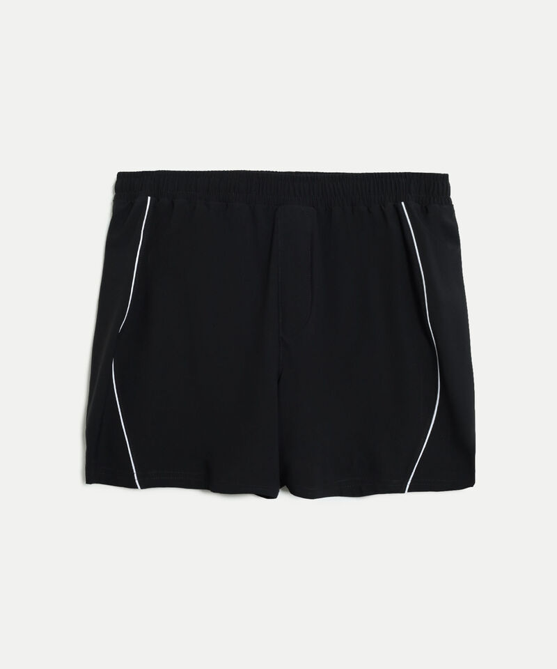 Bermuda Para Hombre Negro