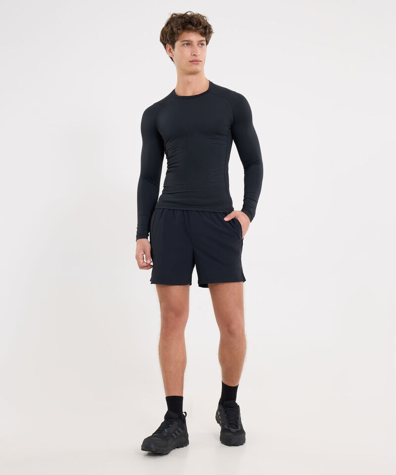 Camiseta Para Hombre Negro