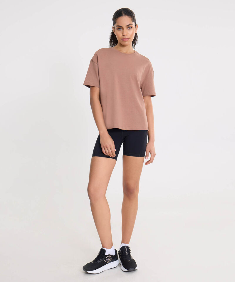 Camiseta Para Mujer Cafe