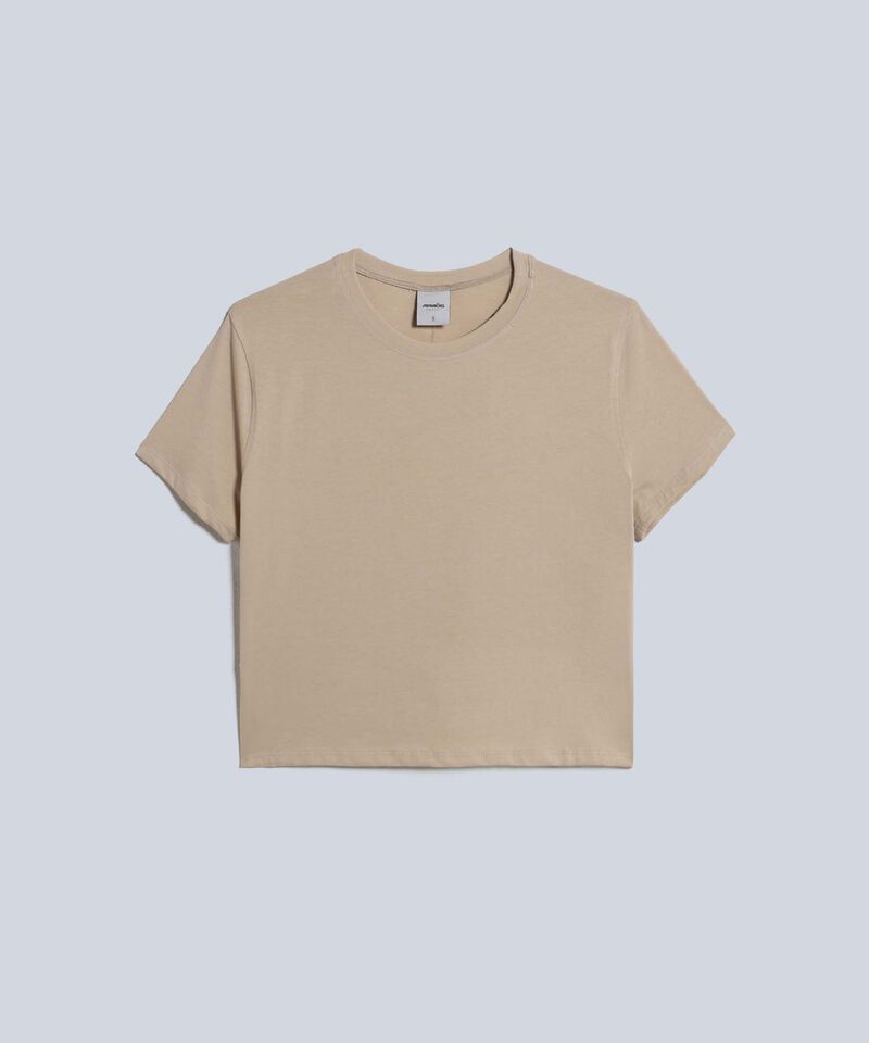 Camiseta Para Mujer Beige
