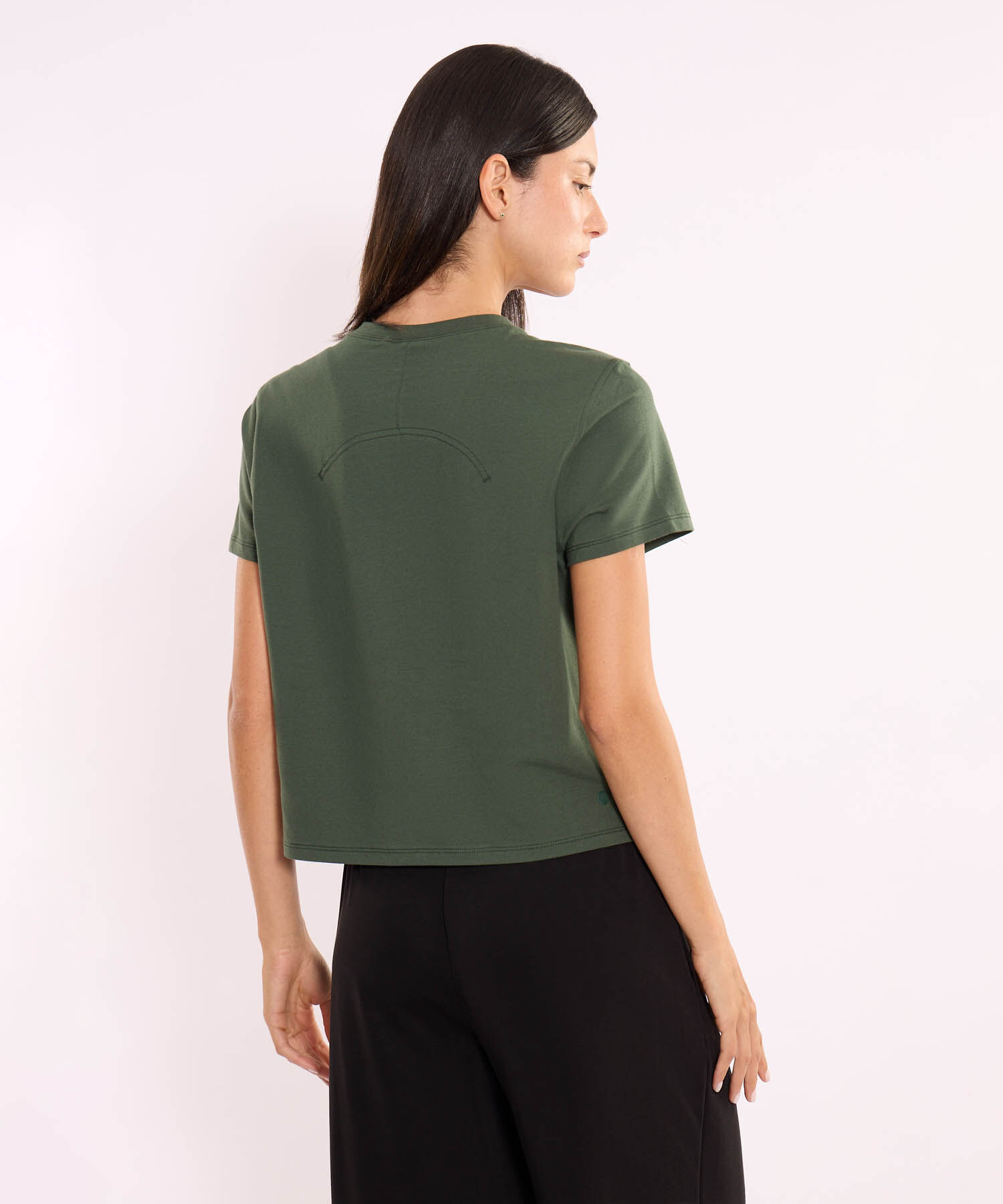 Camiseta Para Mujer Verde