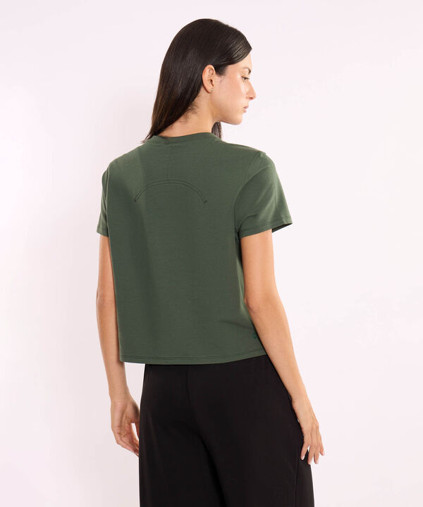 Camiseta Para Mujer Verde