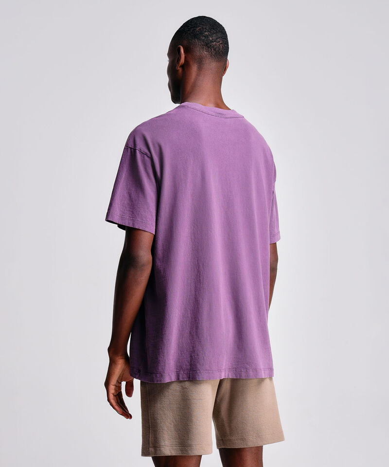 Camiseta Para Hombre Morado