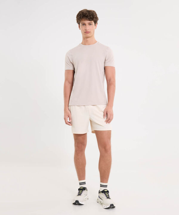 Camiseta Para Hombre Beige image number null