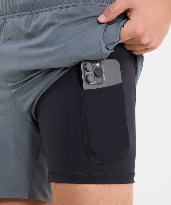 Short Para Hombre Gris image number null