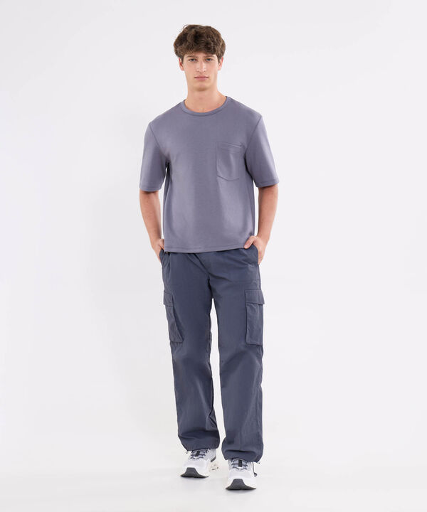 Pantalon Para Hombre Azul image number null