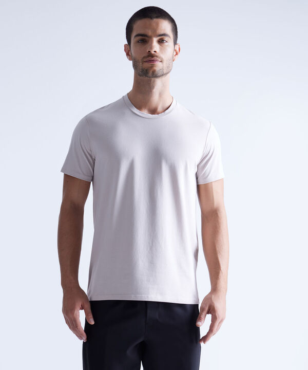 Camiseta Para Hombre Beige image number null