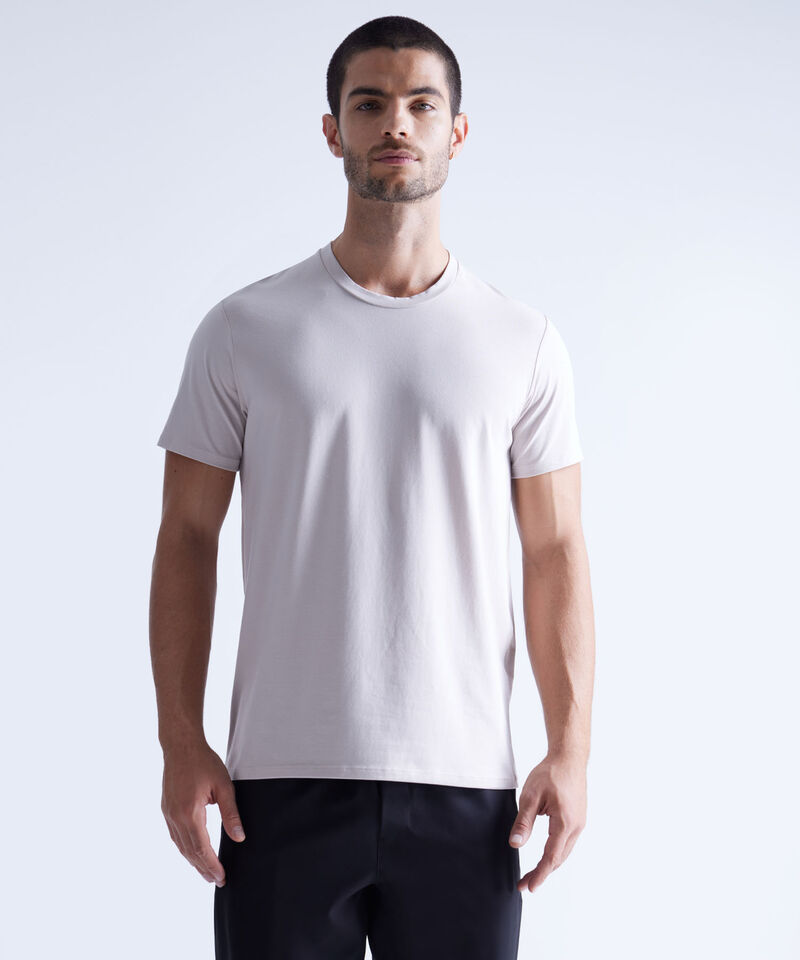 Camiseta Para Hombre Beige