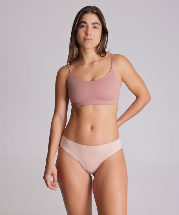 Top Para Mujer Cafe image number null