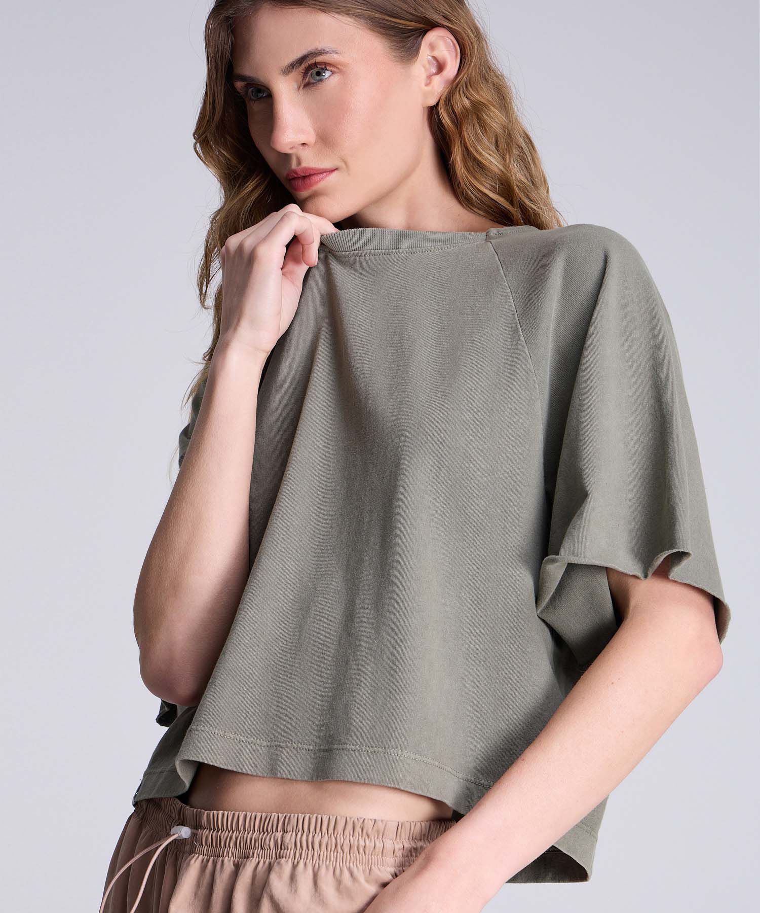 Camiseta Para Mujer Verde