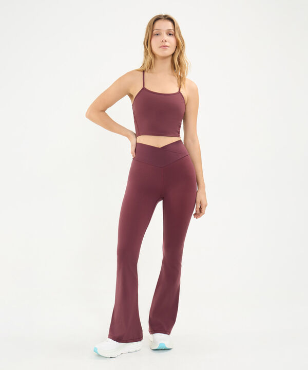 Leggins Para Mujer Vino image number null