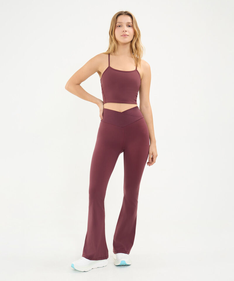 Leggins Para Mujer Vino