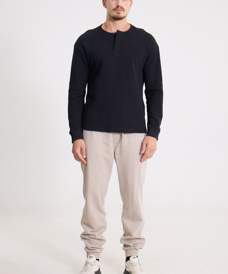 Camiseta Para Hombre Negro