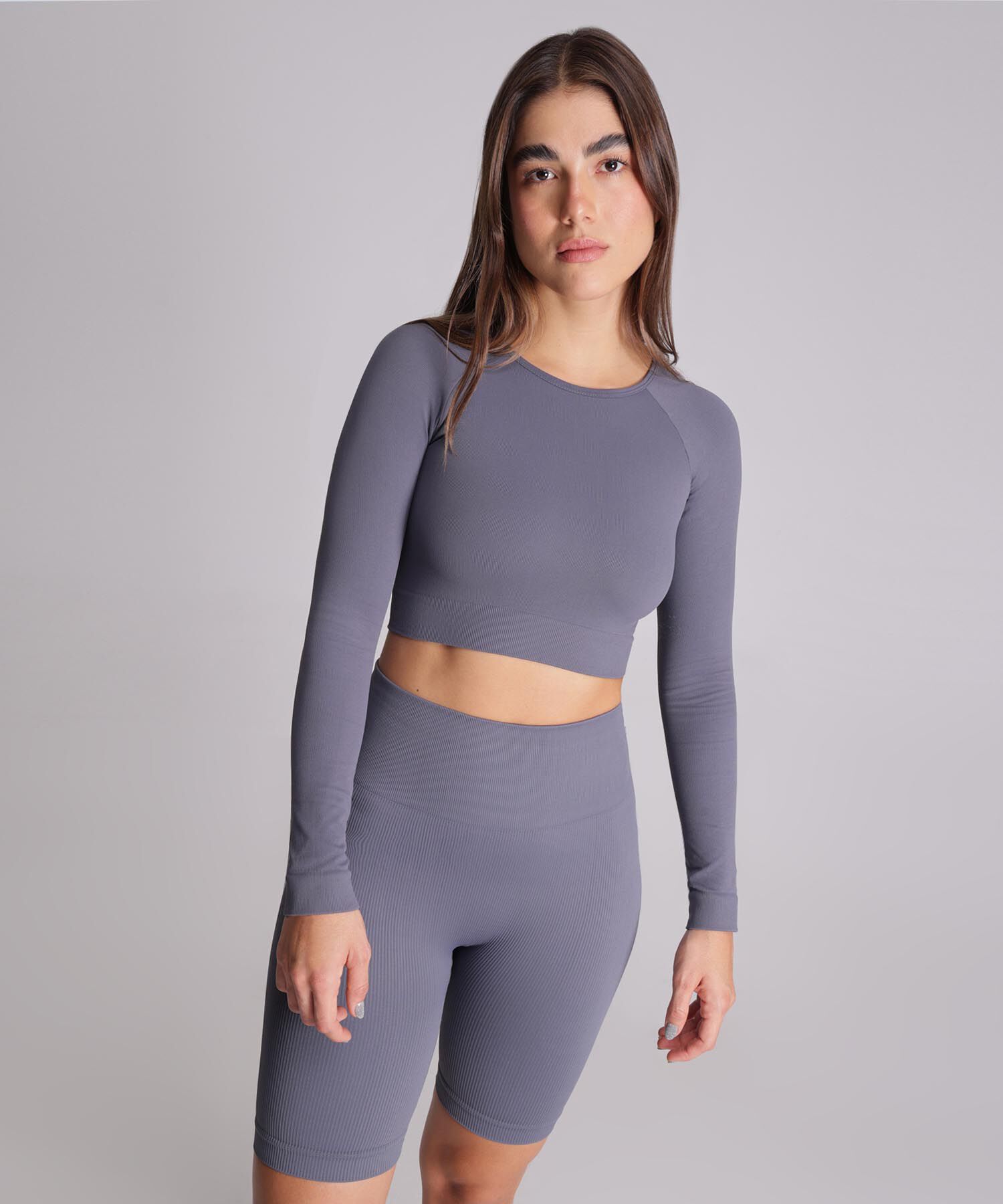 Camiseta Para Mujer GrisOscuro