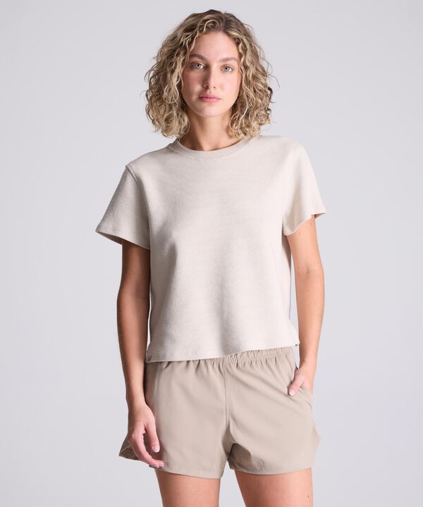 Camiseta Para Mujer Beige image number null