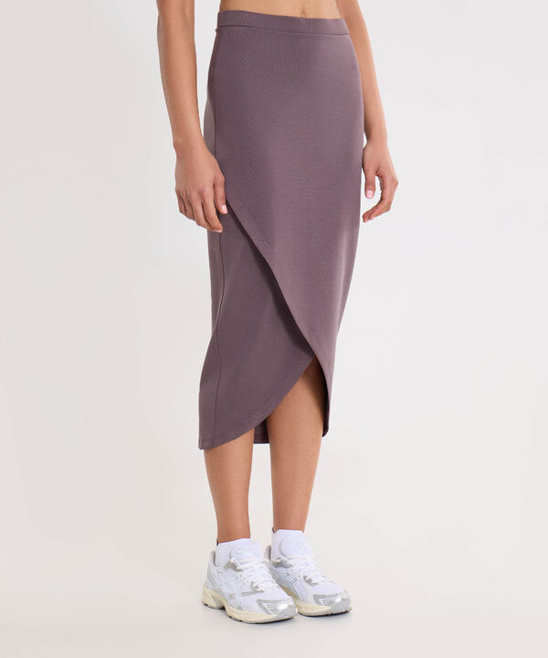 Falda Para Mujer Morado image number null