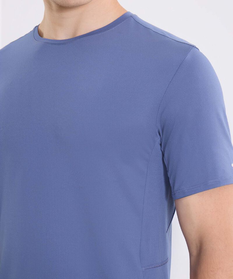 Camiseta Para Hombre AzulMedio