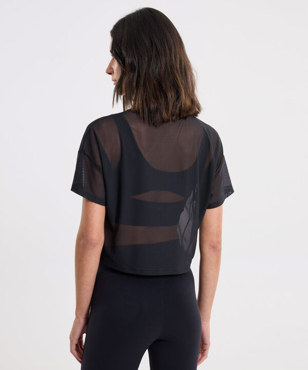 Camiseta Para Mujer Negro