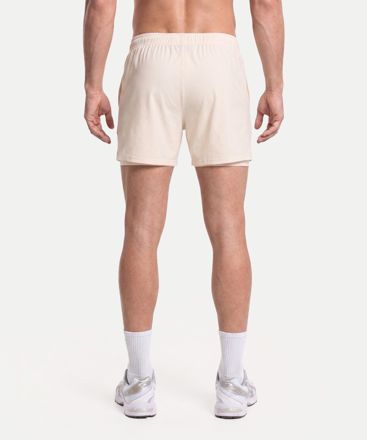 Bermuda Para Hombre Crema