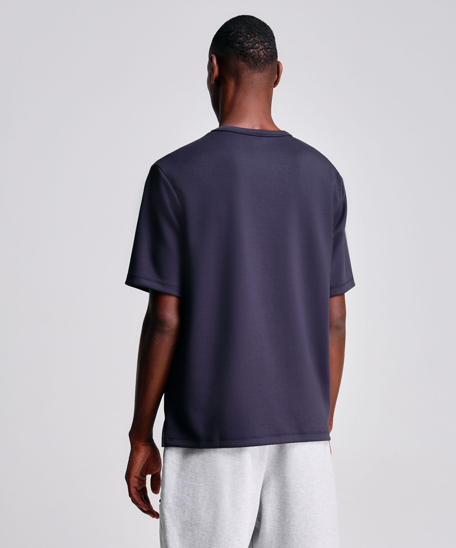 Camiseta Para Hombre AzulOscuro