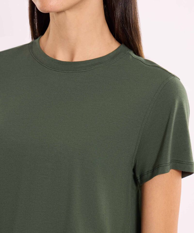 Camiseta Para Mujer Verde