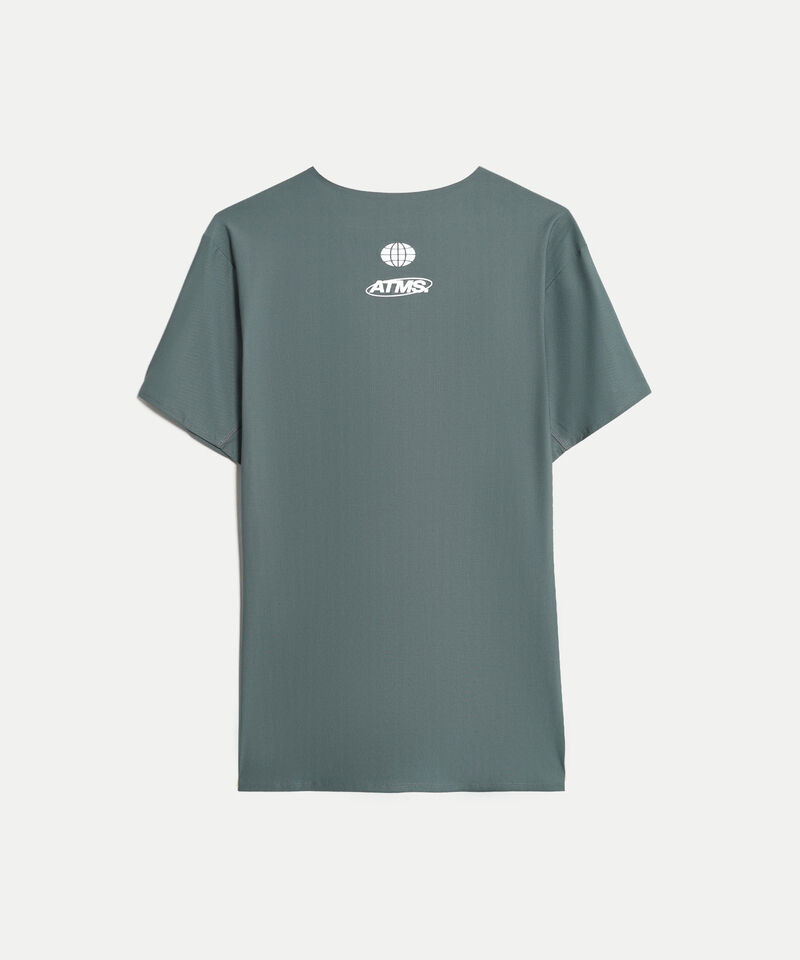Camiseta Para Hombre Verde