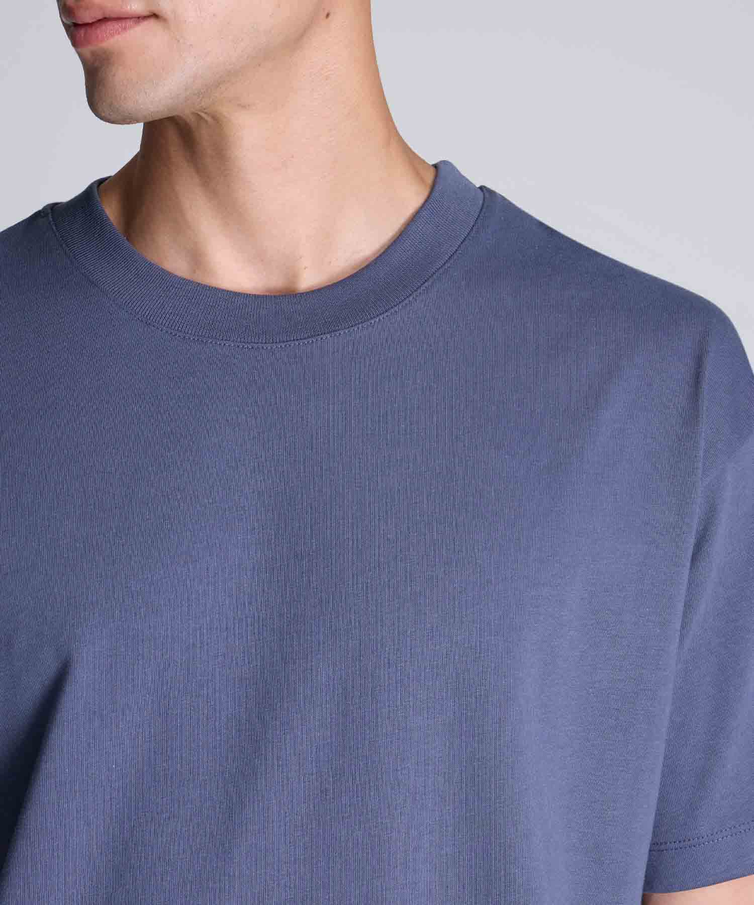 Camiseta Para Hombre Azul