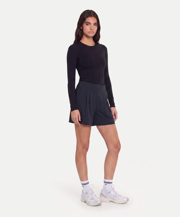 Camiseta Para Mujer Negro